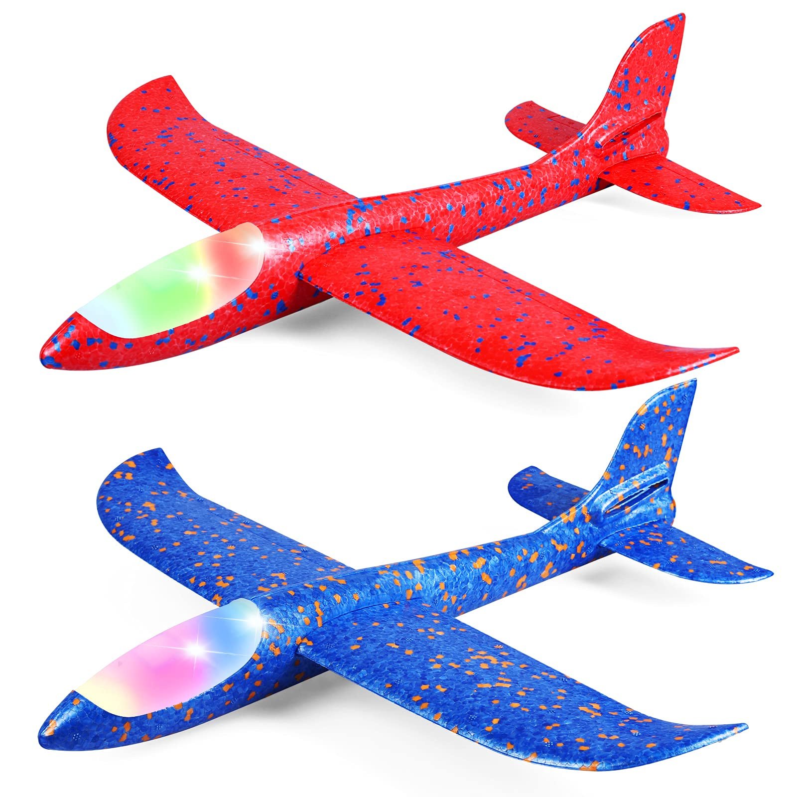 2 Pack LED Light Airplane Review: Best Foam Glider Toy for Kids?