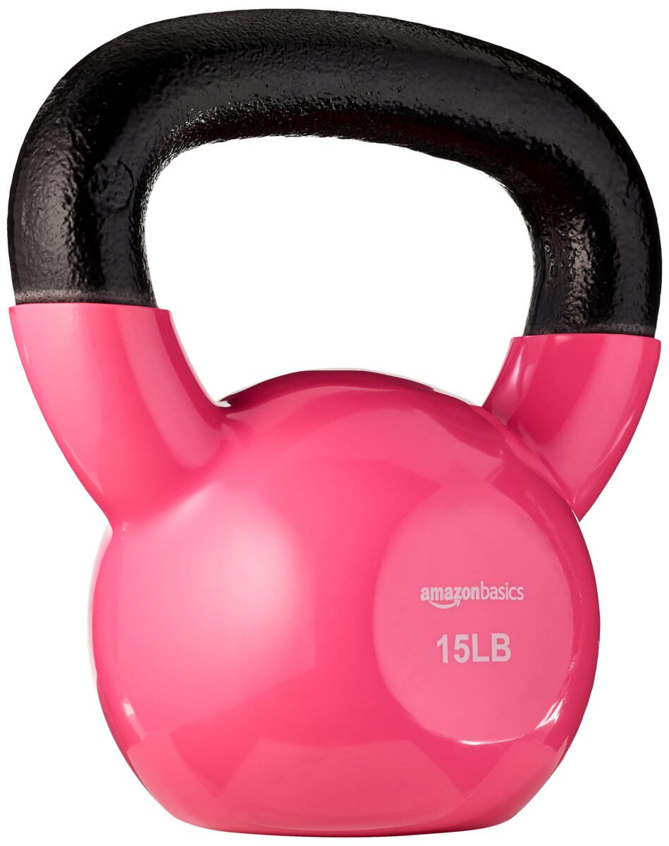 Amazon Basics Vinyl Kettlebell 15 Pounds Review: Worth Buying?