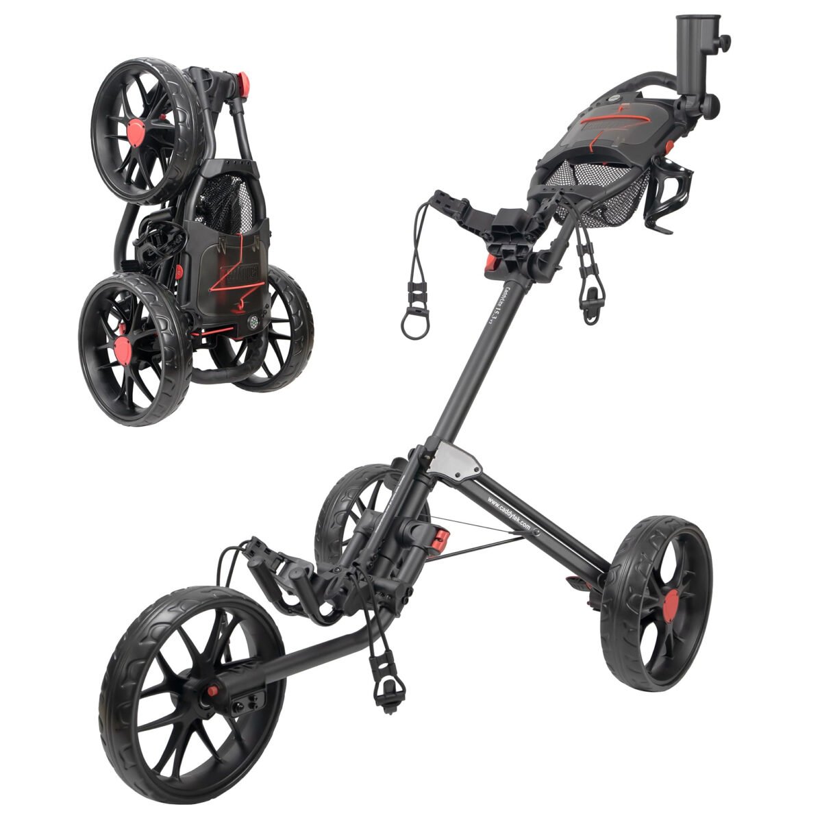 CaddyTek Caddylite 15.3 V2 Golf Push Cart Review – Lightweight Quad-Fold, Is It the Ultimate Push Cart?