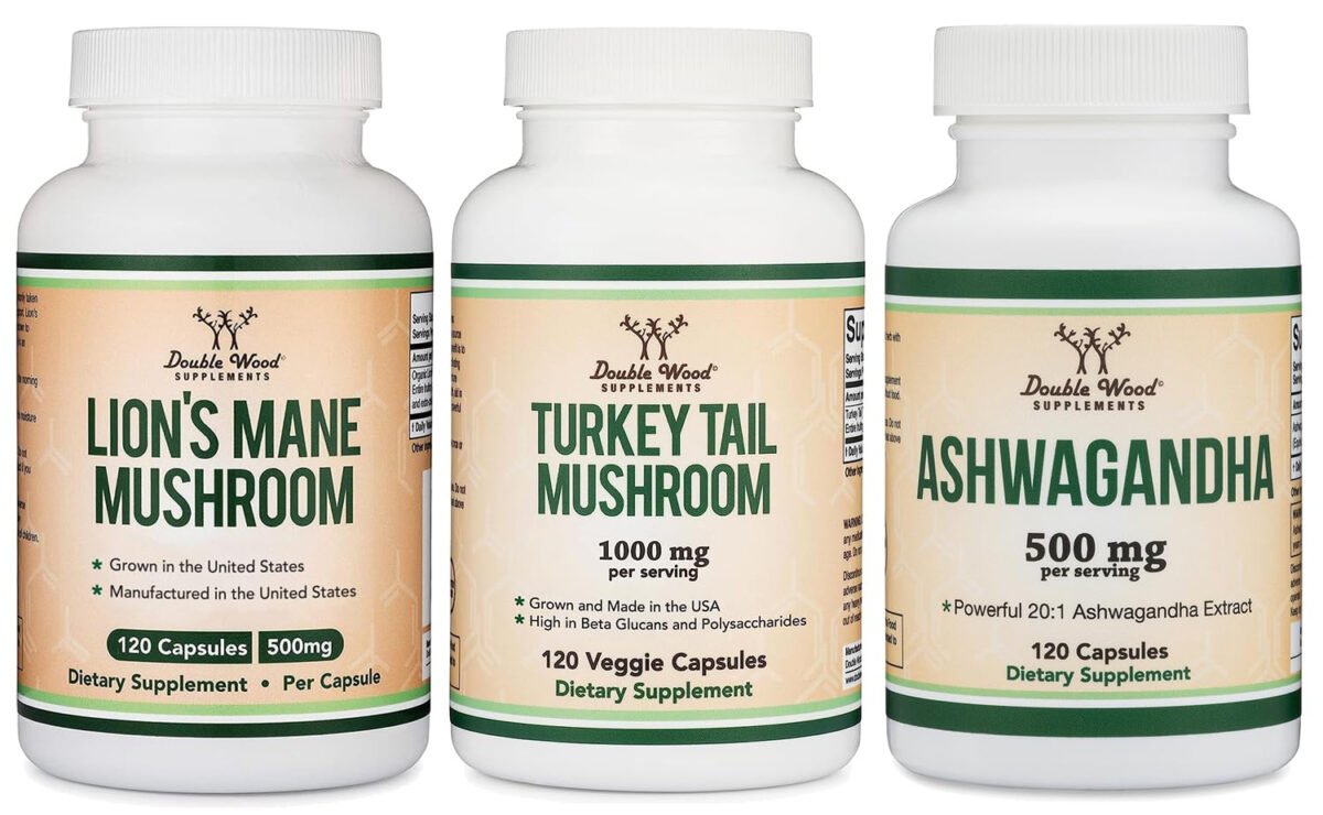Double Wood Supplements Lion’s Mane Mushroom 120 Count Review – Worth Trying?