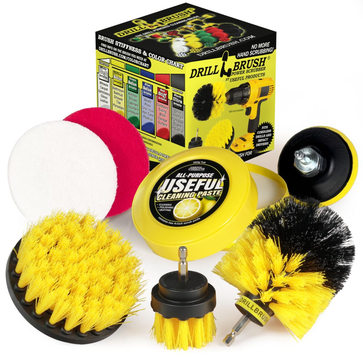 Drill Brush Attachment Multipurpose House Cleaning Supplies Set Review: Worth Your Cleaning Routine?