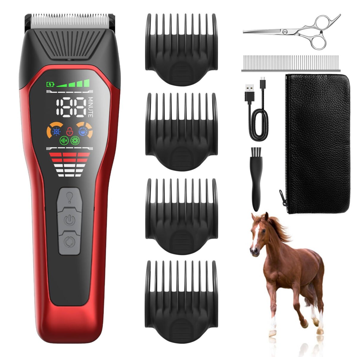 Horse Clippers Low Noise Rechargeable Kit Review – Worth It?