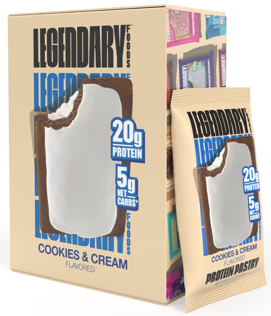 Legendary Foods 22g Protein Pastry+ Review: Low Carb Meal Bar Quality?