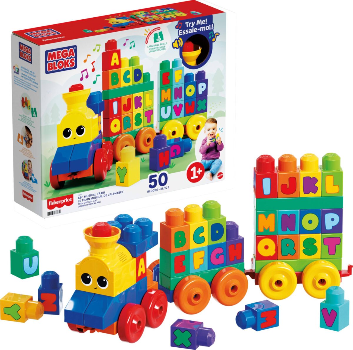MEGA BLOKS First Builders Toddler Building Blocks Toy Set ABC Musical Train Review: Is It the Best Toddler Toy?