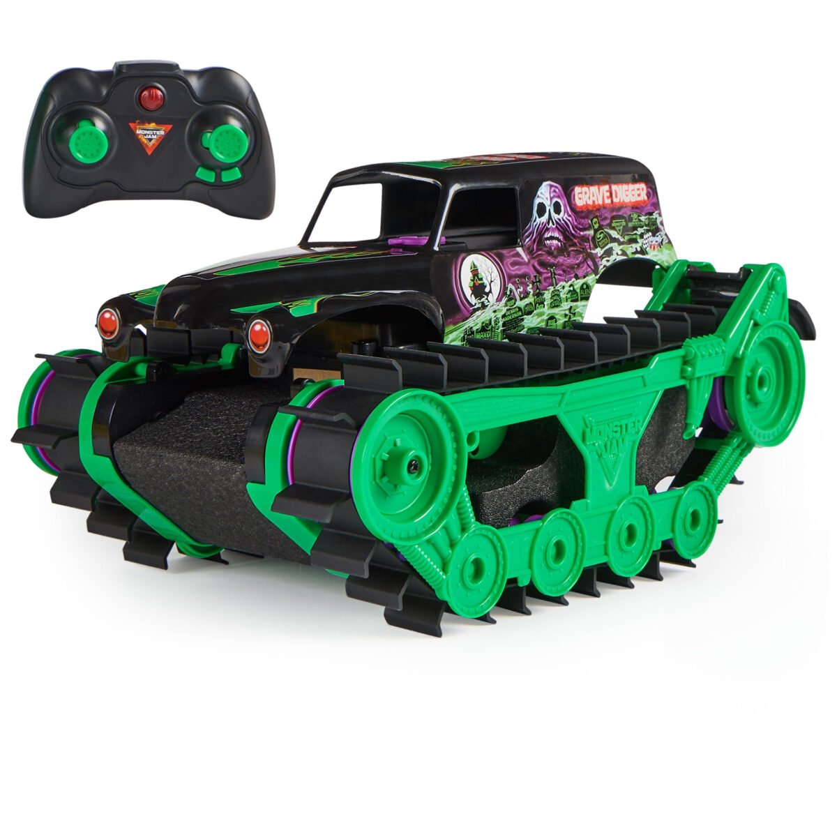Monster Jam Official Grave Digger Trax Remote Control Vehicle Review: Is It Worth Buying?