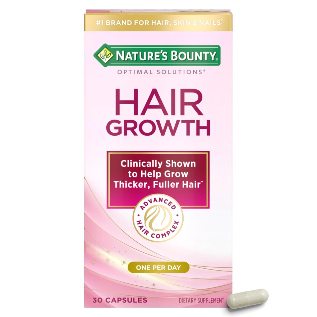 Nature’s Bounty Optimal Solutions Hair Growth Supplement with Biotin Review: Does It Really Support Hair Growth?