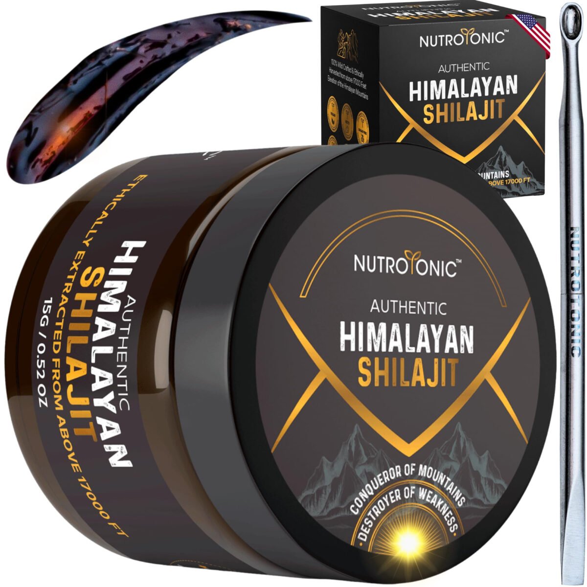 NutroTonic® Authentic Himalayan SHILAJIT® Review: Potent & Safe?
