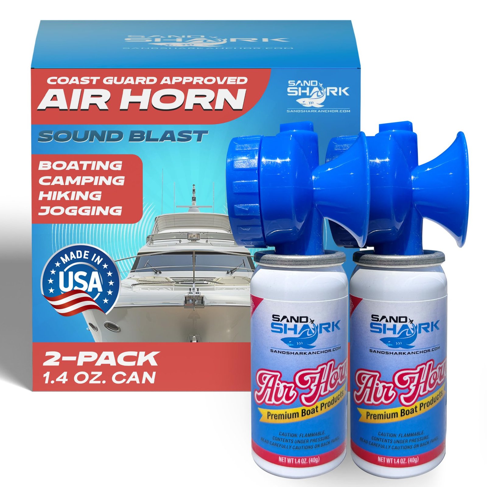 SandShark Premium Air Horn Handheld Canister Review: Worth It?