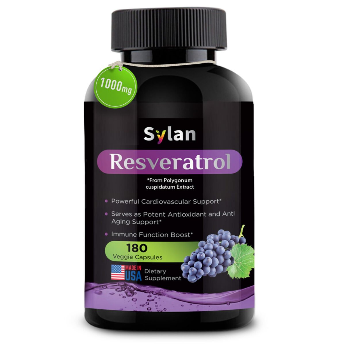 SYLAN Trans Resveratrol 1000mg Supplement Review – Worth It?