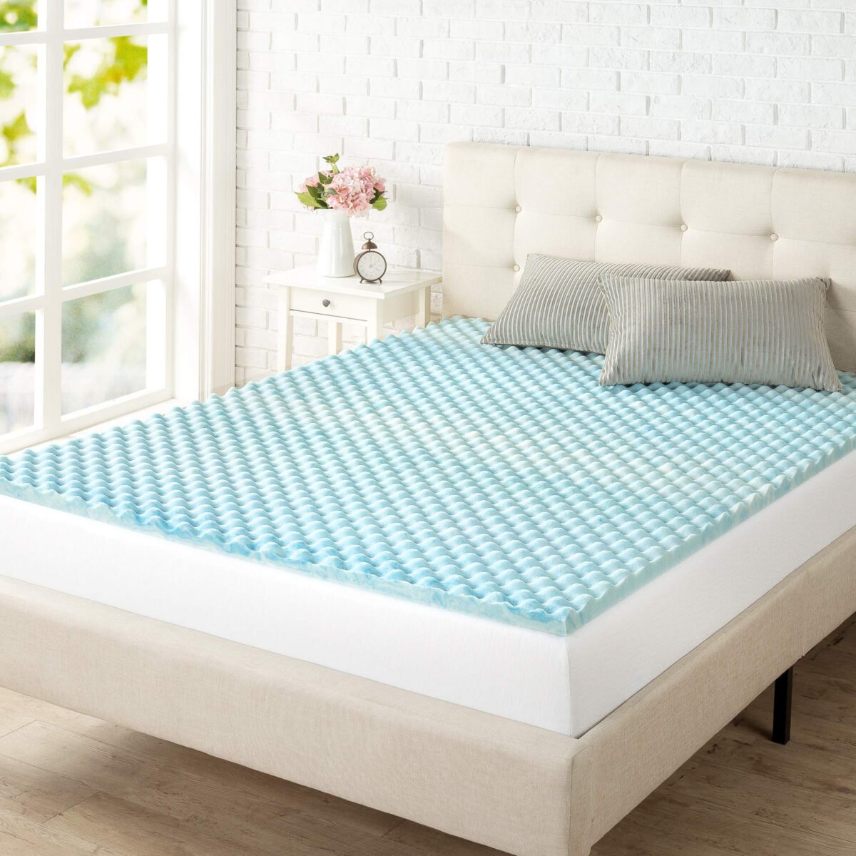 ZINUS 1.5 Inch Swirl Gel Cooling Memory Foam Mattress Topper Review – Is It Worth Buying?