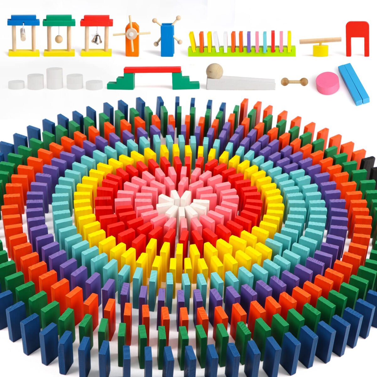 1000 PCS Bulk Dominoes Set Review: Educational Toy for Kids?