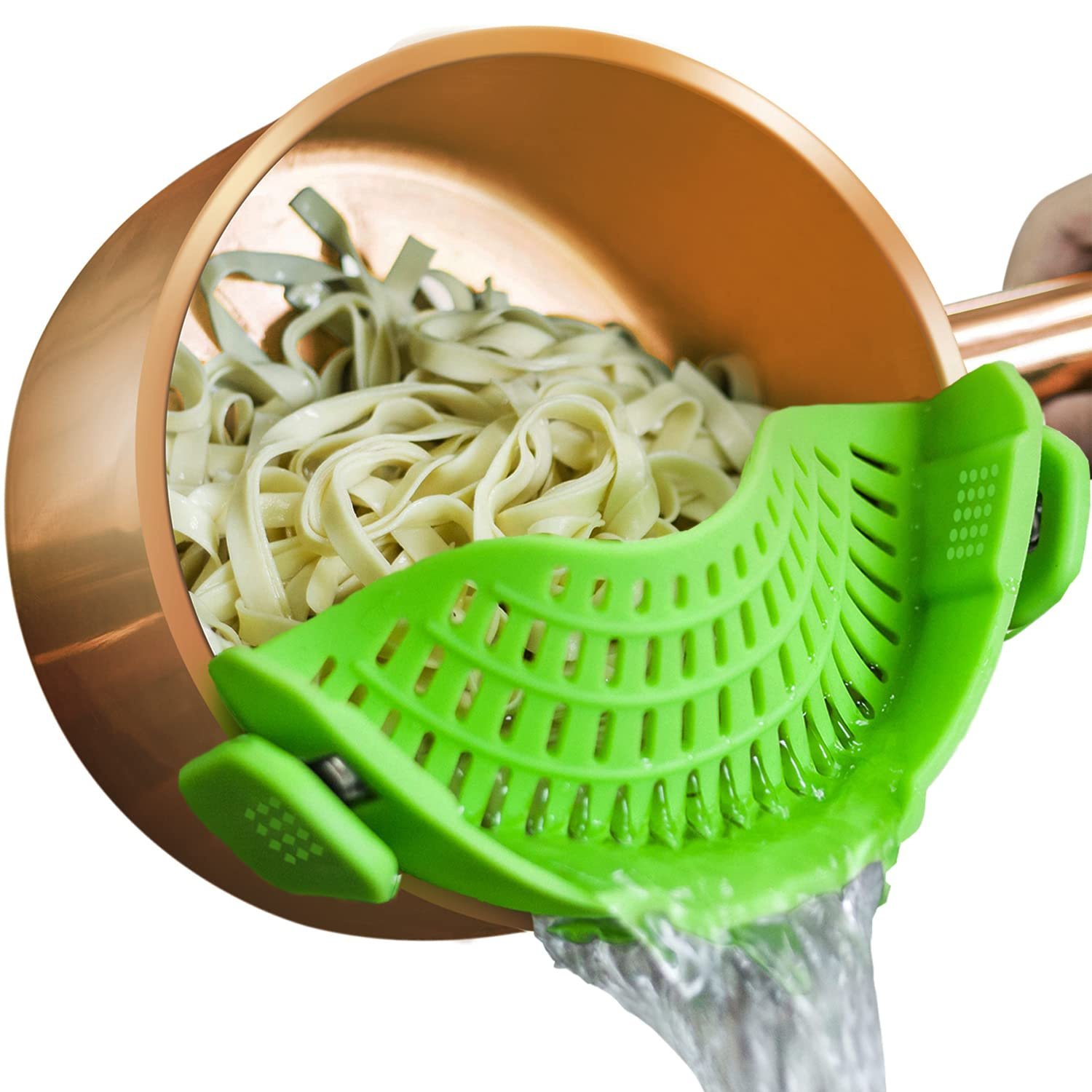 AUOON Clip On Strainer Silicone Pots And Pans Review: A Game Changer ...