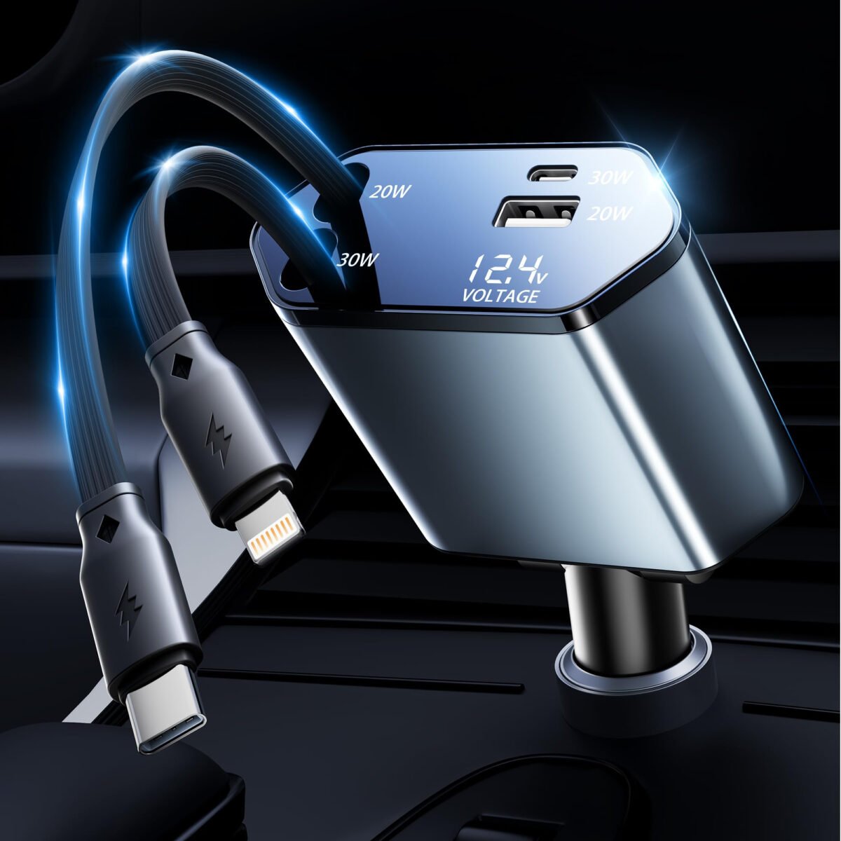 GUSGU 100W Retractable Car Charger Review: Is It Truly Fast?