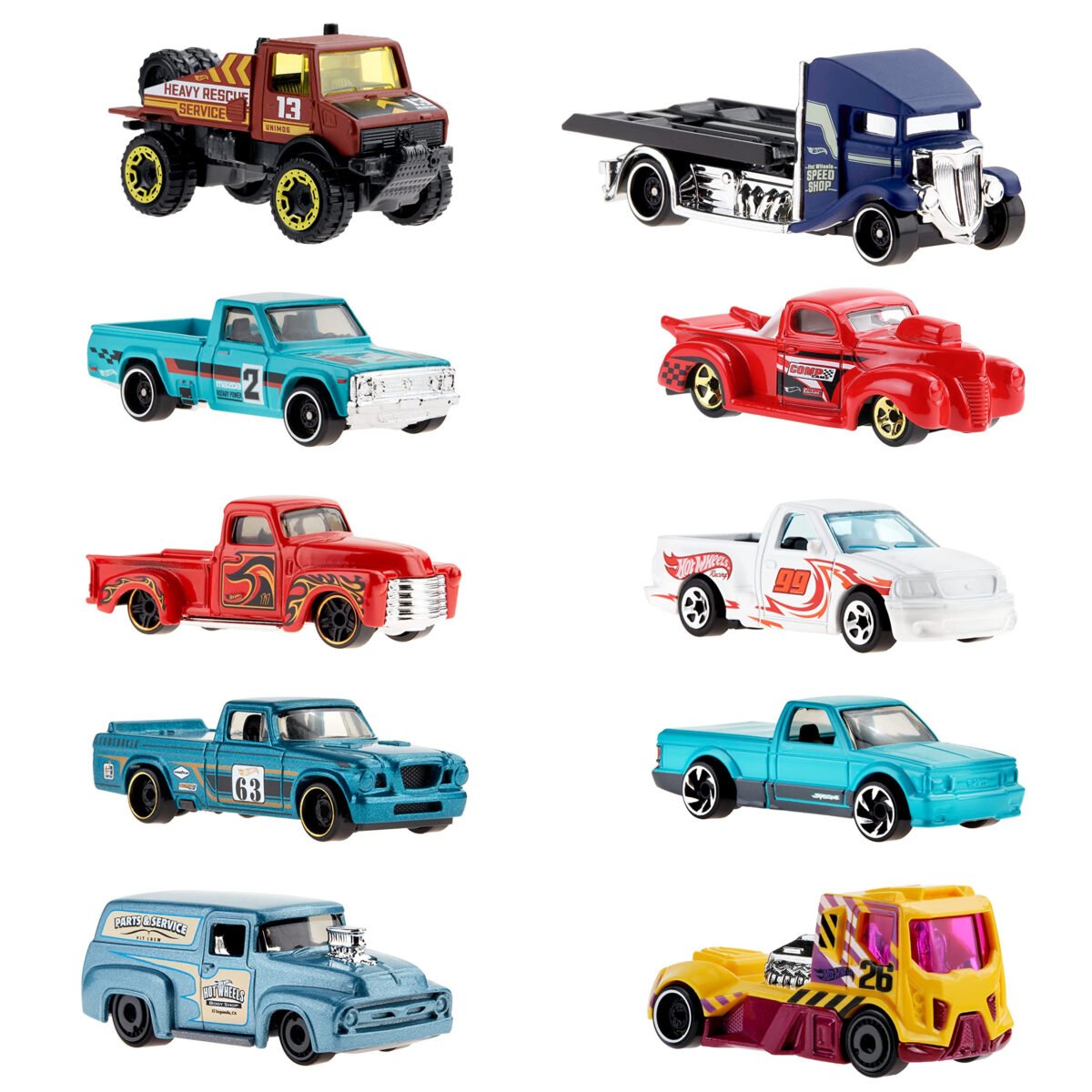 Hot Wheels Trucks 10-Pack Review: Are These Toy Trucks Worth It?