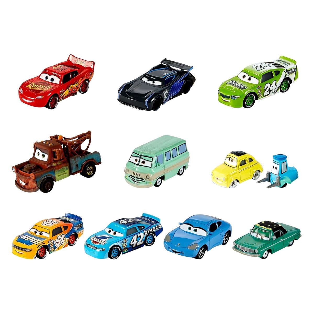 Mattel Disney Pixar Cars Die-Cast Mini Racers 10-Pack Vehicles Review: Are These Tiny Cars Worth It?