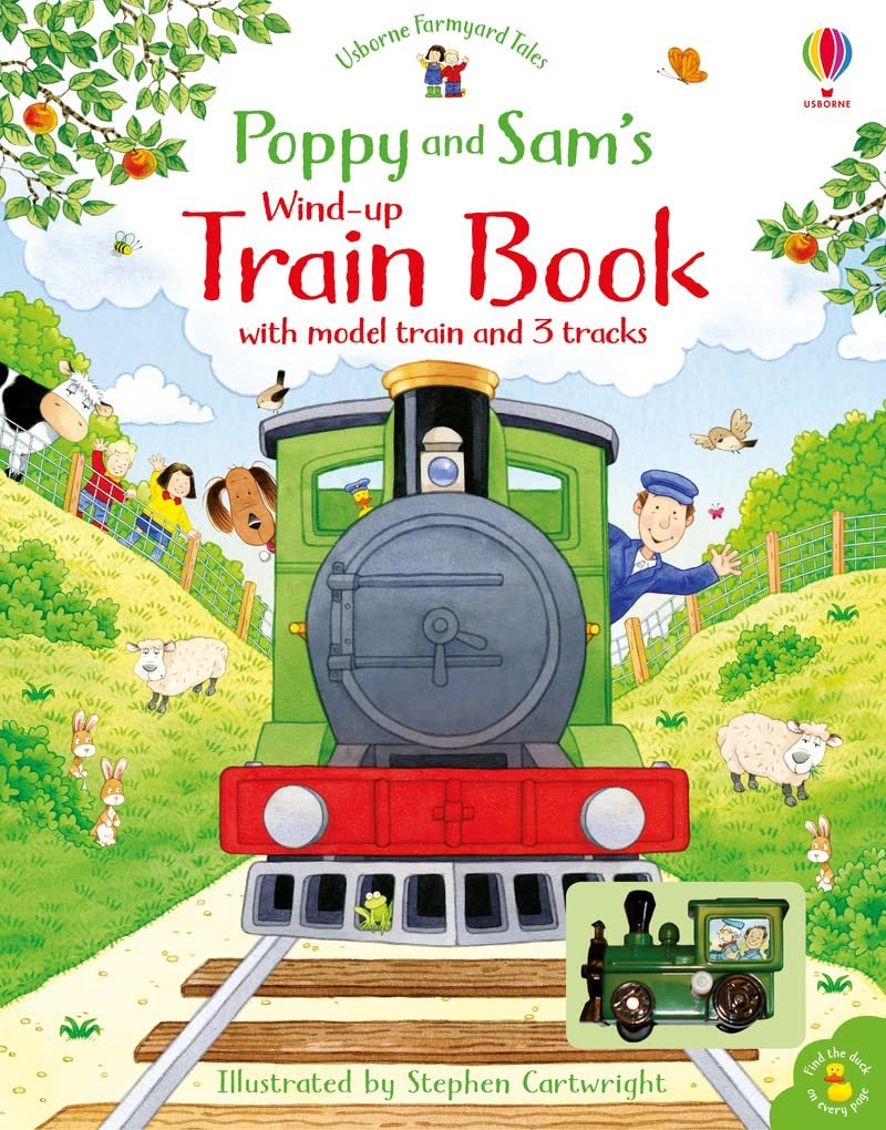 Poppy and Sam’s Wind-up Train Book Review: A Fun Read for Kids?