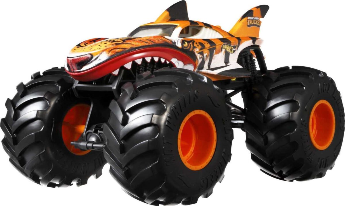 Hot Wheels Monster Trucks Oversized Tiger Shark 1:24 Scale Review: Is It Worth It?