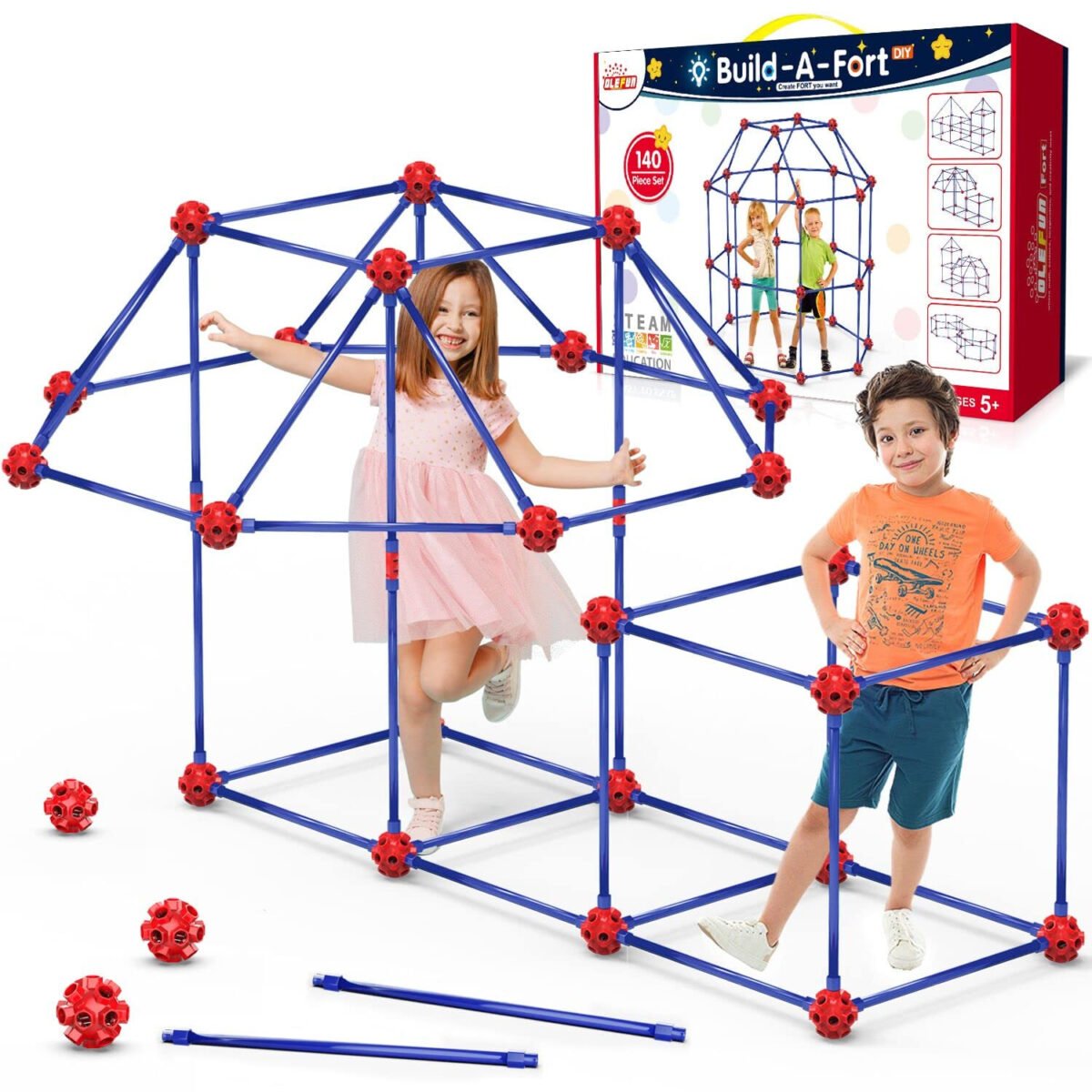 OleFun Fort Building Kit Review: Creative STEM Toys for Kids?