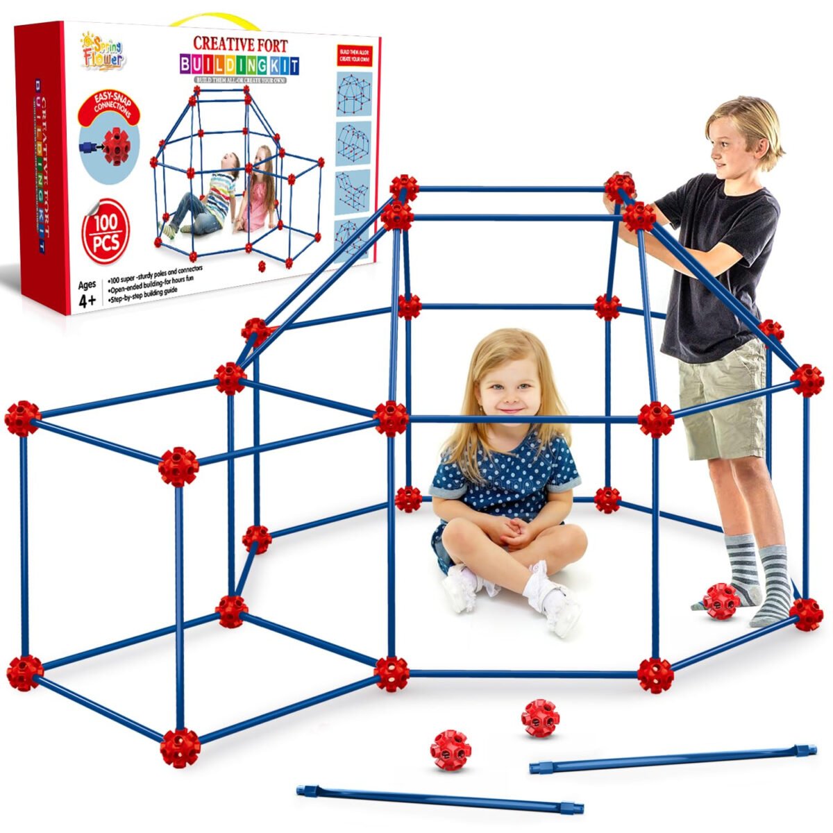 SpringFlower Fort Building Kit Review: The Ultimate Creative Set?